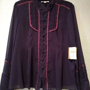 Coldwater Creek blouse NWT